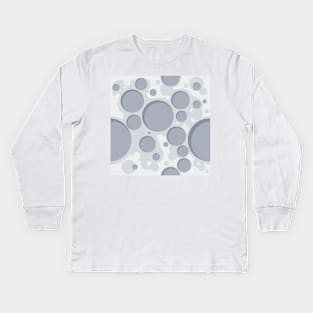 Moon Surface Kids Long Sleeve T-Shirt